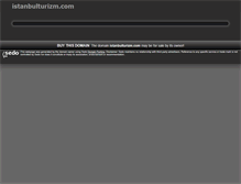 Tablet Screenshot of istanbulturizm.com